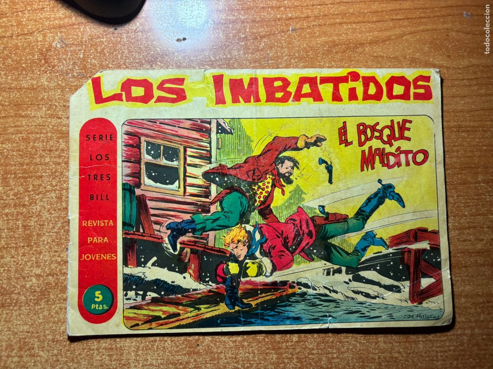 Tebeos: LOS IMBATIDOS N&ordm; 21 EDITORIAL MAGA ORIGINAL - Foto 1