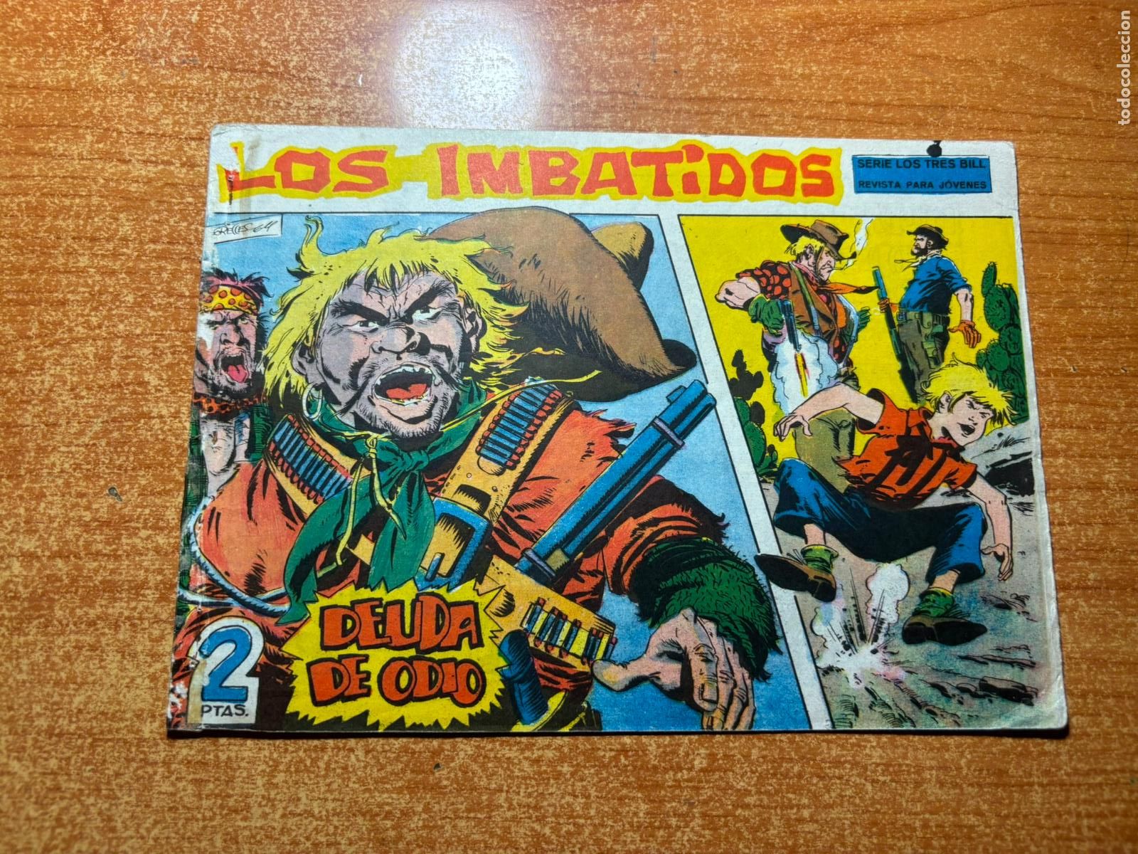 Tebeos: LOS IMBATIDOS N&ordm; 1 EDITORIAL MAGA ORIGINAL