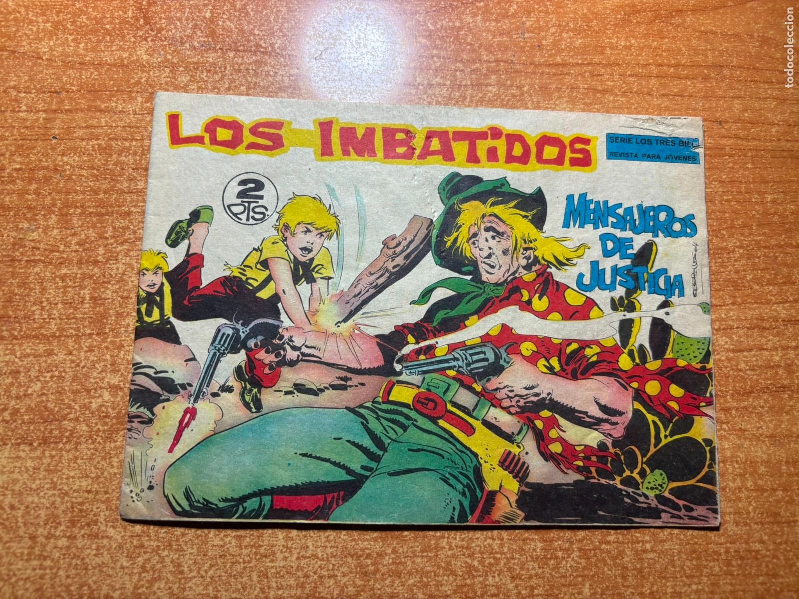 Tebeos: LOS IMBATIDOS N&ordm; 10 EDITORIAL MAGA ORIGINAL