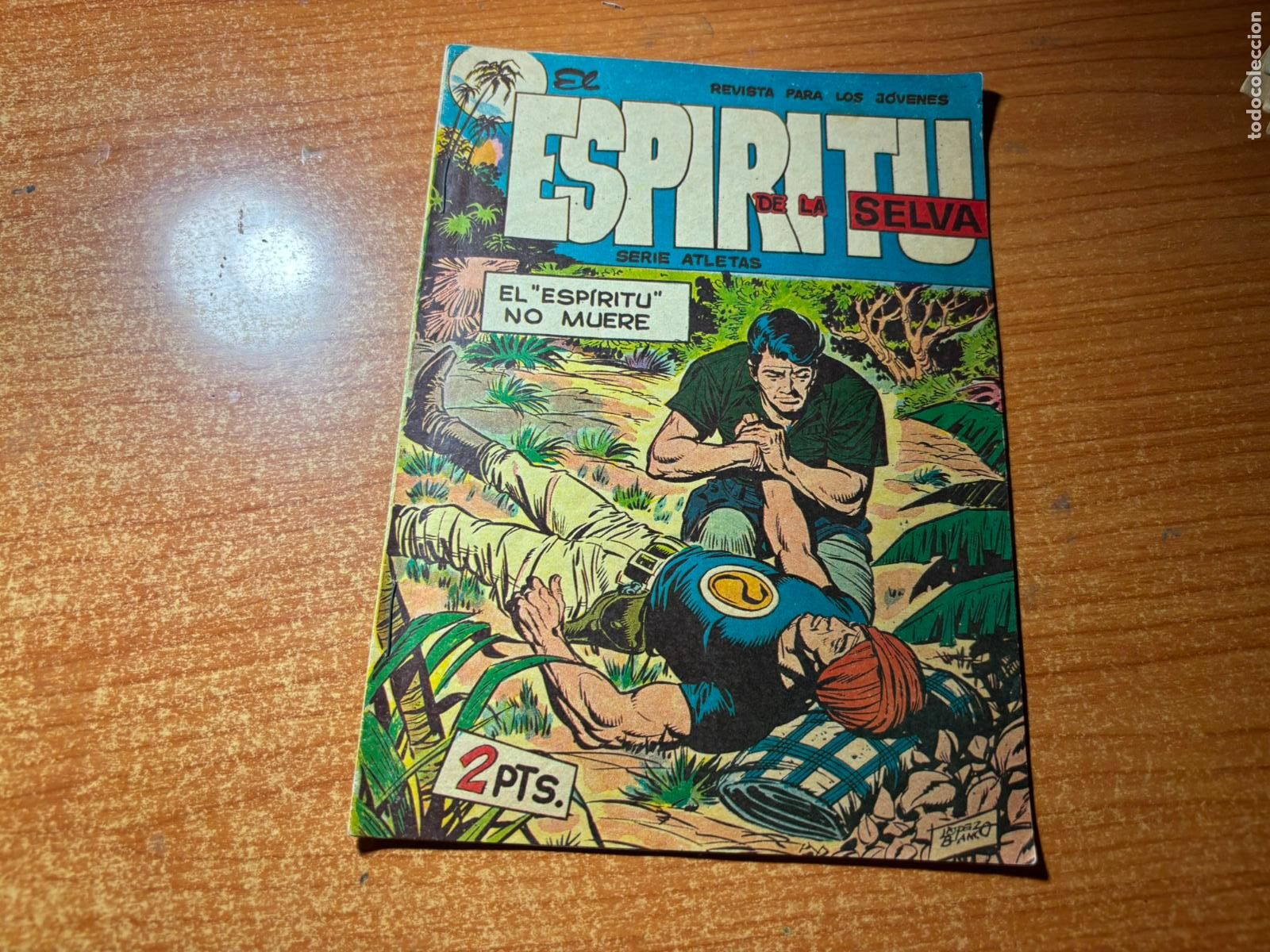 Tebeos: EL ESPIRITU DE LA SELVA N&ordm; 3 EDITORIAL MAGA ORIGINAL