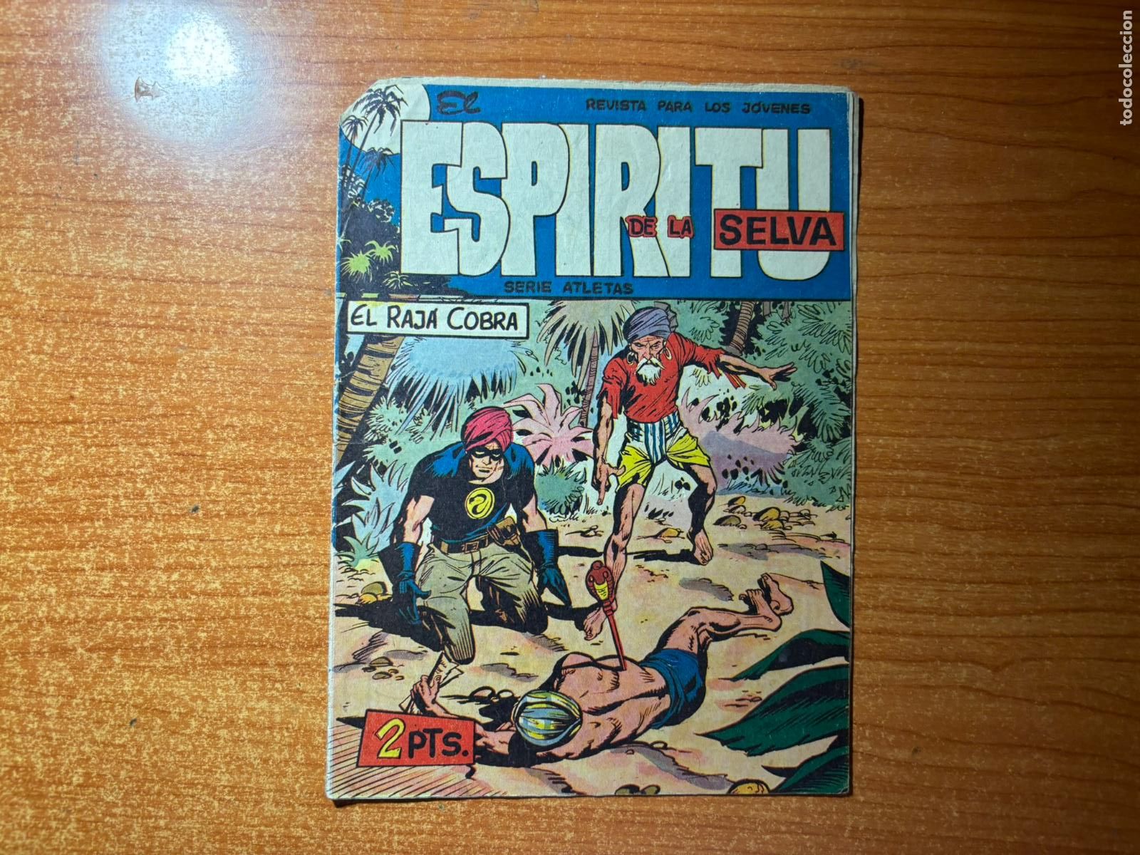 Tebeos: EL ESPIRITU DE LA SELVA N&ordm; 36 EDITORIAL MAGA ORIGINAL - Foto 1