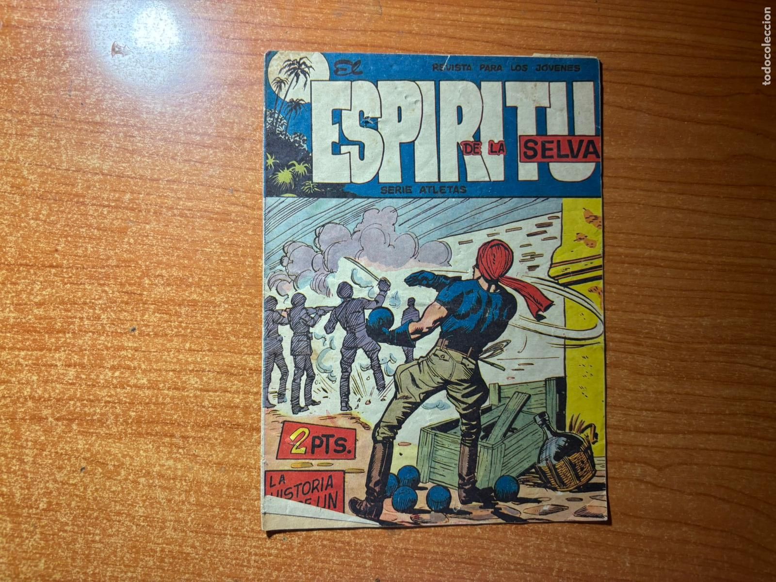 Tebeos: EL ESPIRITU DE LA SELVA N&ordm; 37 EDITORIAL MAGA ORIGINAL - Foto 1