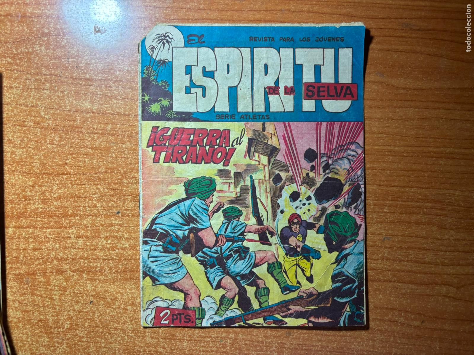 Tebeos: EL ESPIRITU DE LA SELVA N&ordm; 62 EDITORIAL MAGA ORIGINAL - Foto 1