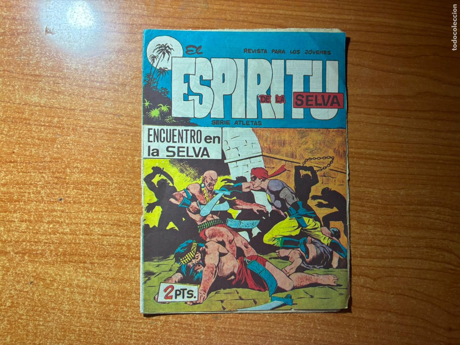 Tebeos: EL ESPIRITU DE LA SELVA N&ordm; 74 EDITORIAL MAGA ORIGINAL