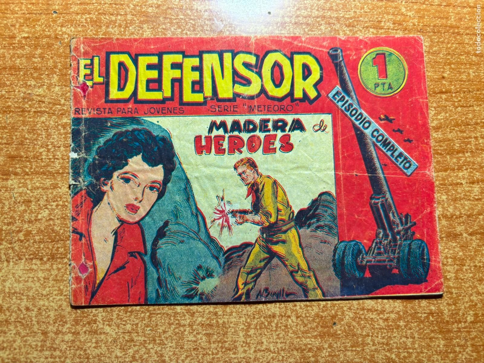 Tebeos: EL DEFENSOR N&ordm; 26 EDITORIAL MAGA ORIGINAL - Foto 1