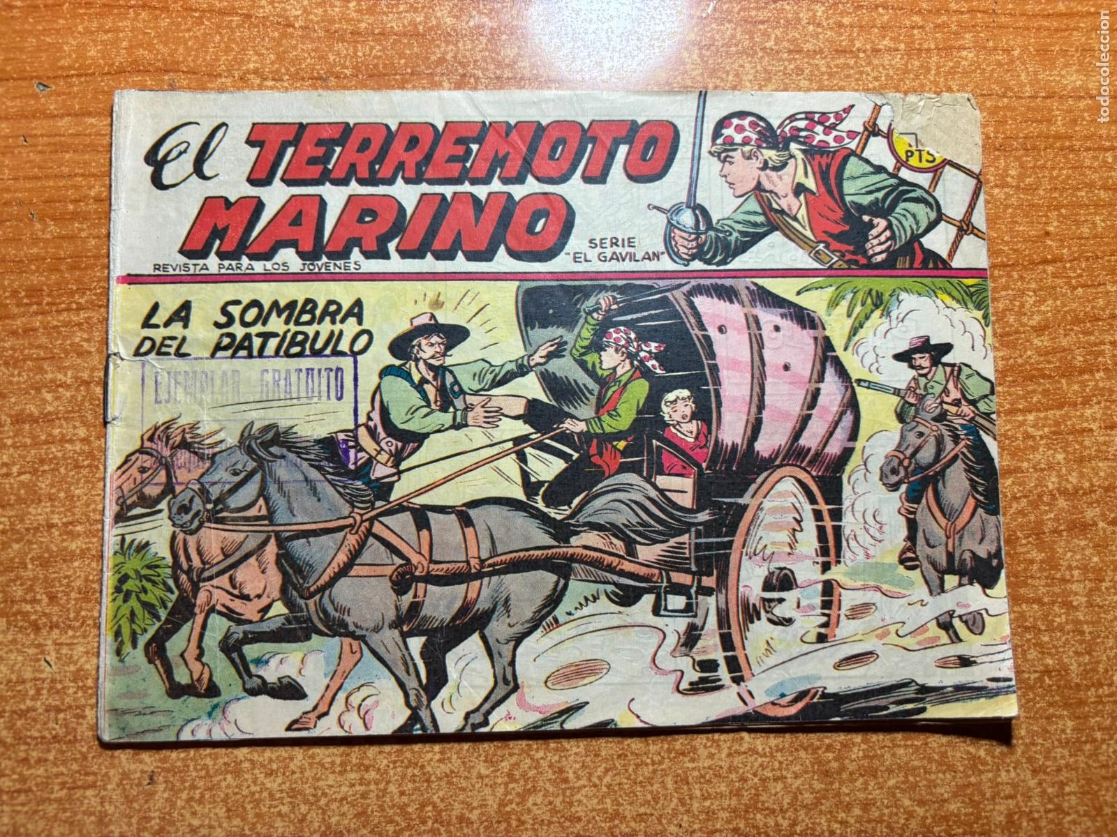 Tebeos: EL TERREMOTO MARINO N&ordm; 15 EDITORIAL MAGA ORIGINAL