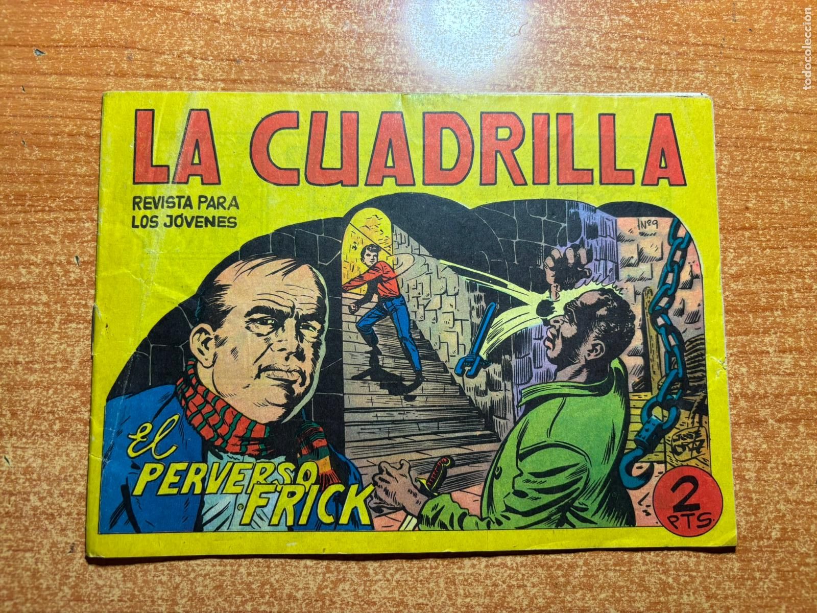 Tebeos: LA CUADRILLA N&ordm; 9 EDITORIAL MAGA ORIGINAL - Foto 1