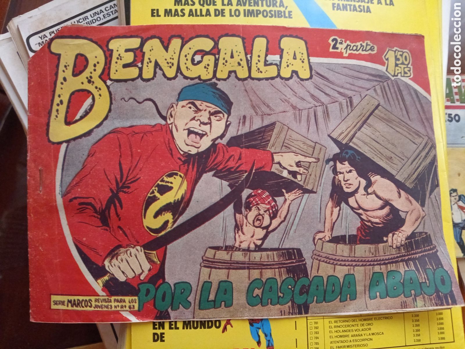 Tebeos: Serie Marcos 63 Bengala cj88 - Foto 1