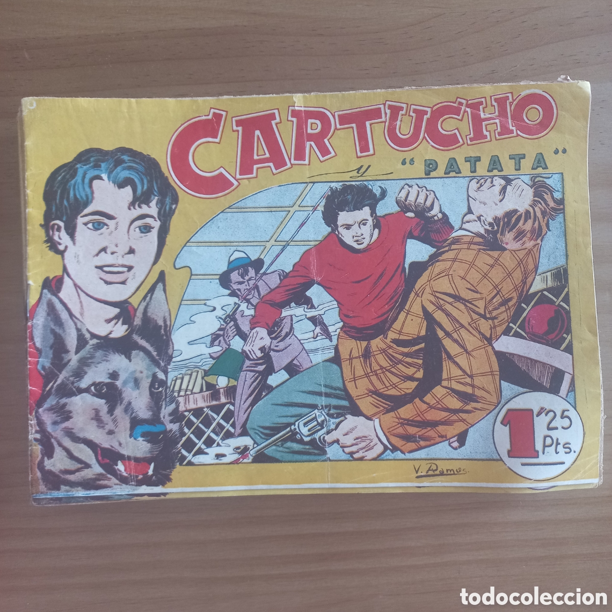 Tebeos: CARTUCHO Y PATATA. A&Ntilde;OS 50 COLECCION COMPLETA 25 NUMEROS. EDITORIAL MAGA VALENCIA