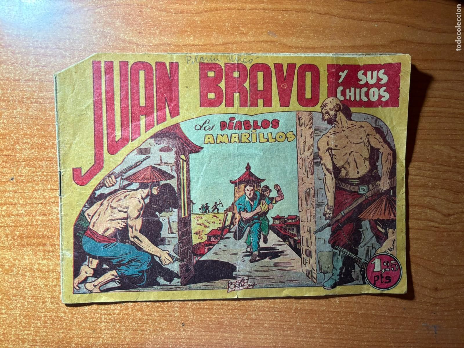 Tebeos: JUAN BRAVO Y SUS CHICOS N&ordm; 33 ULTIMO EDITORIAL MAGA ORIGINAL