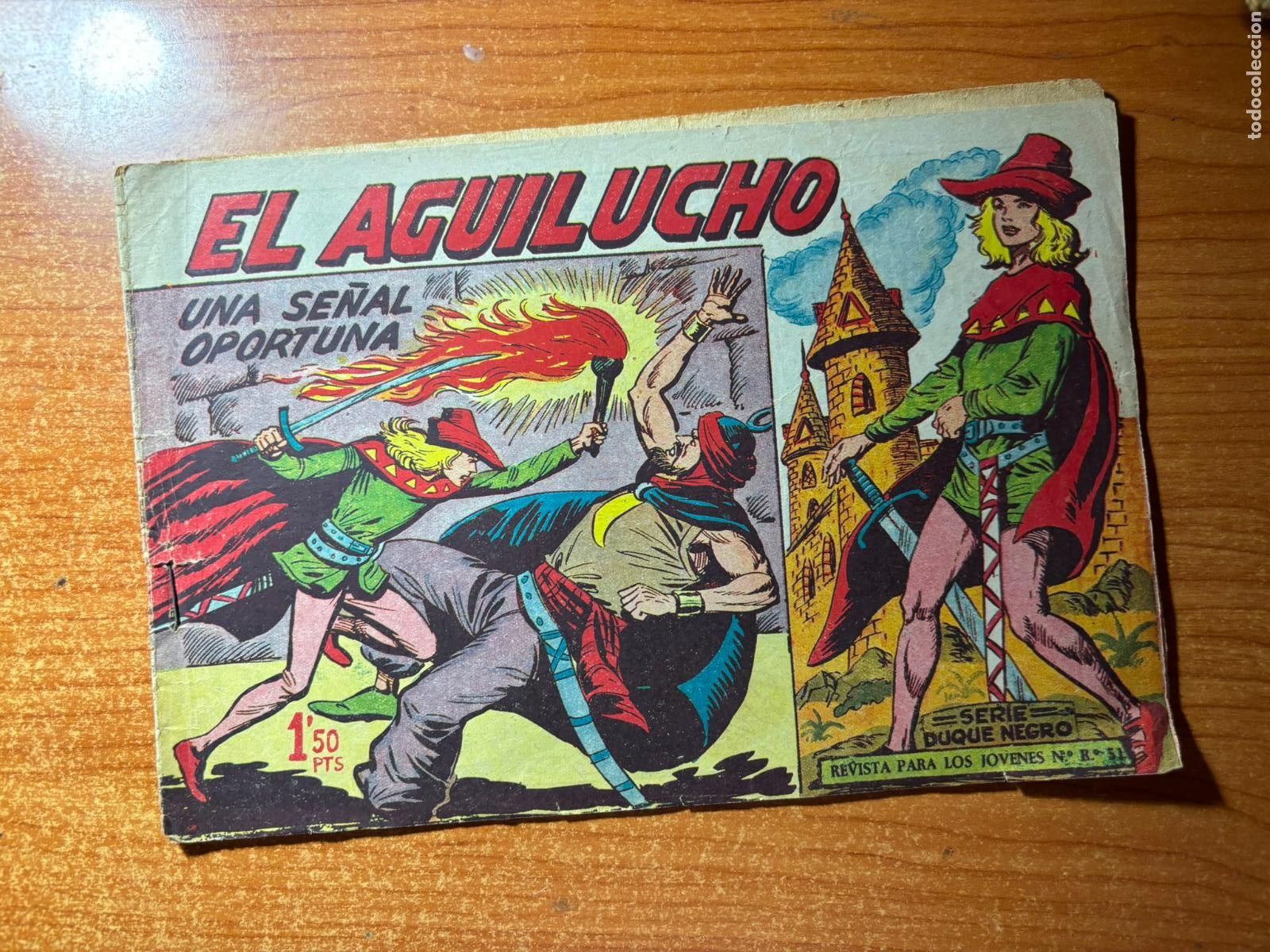Tebeos: EL AGUILUCHO N&ordm; 39 EDITORIAL MAGA ORIGINAL 2
