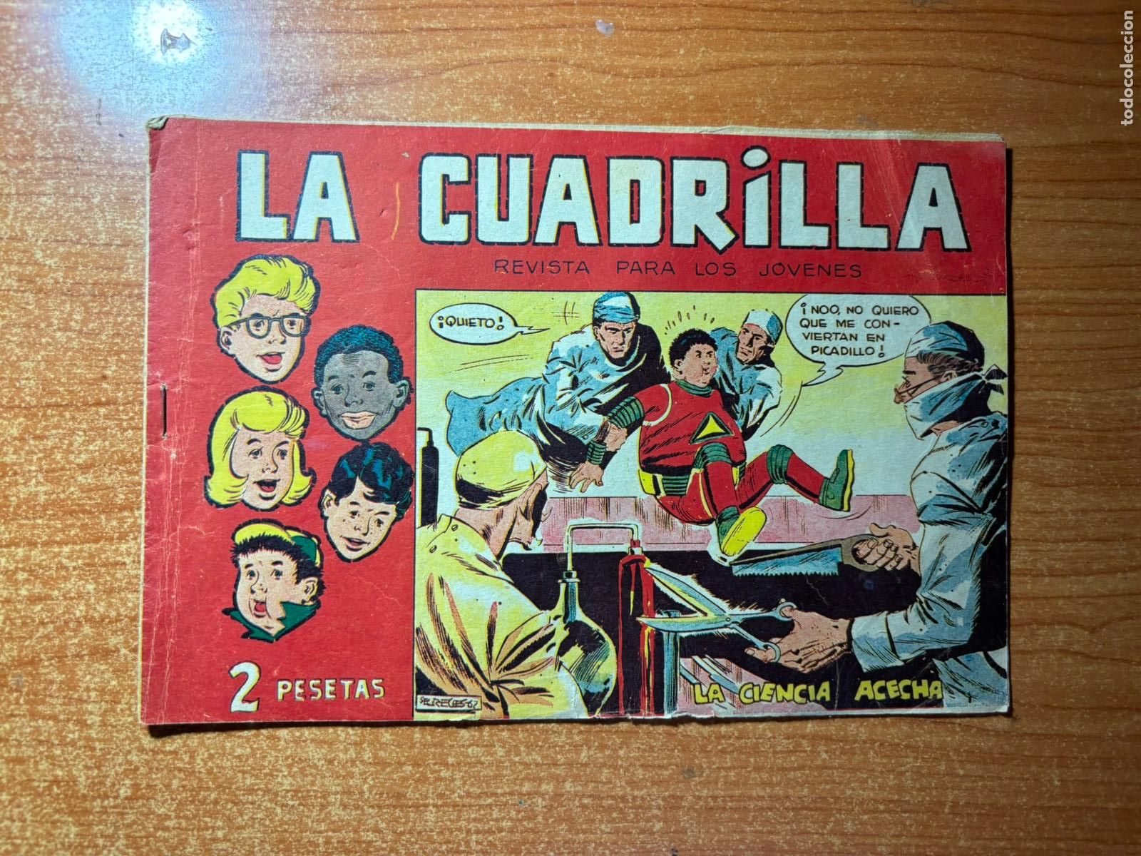 Tebeos: LA CUADRILLA N&ordm; 43 EDITORIAL MAGA ORIGINAL