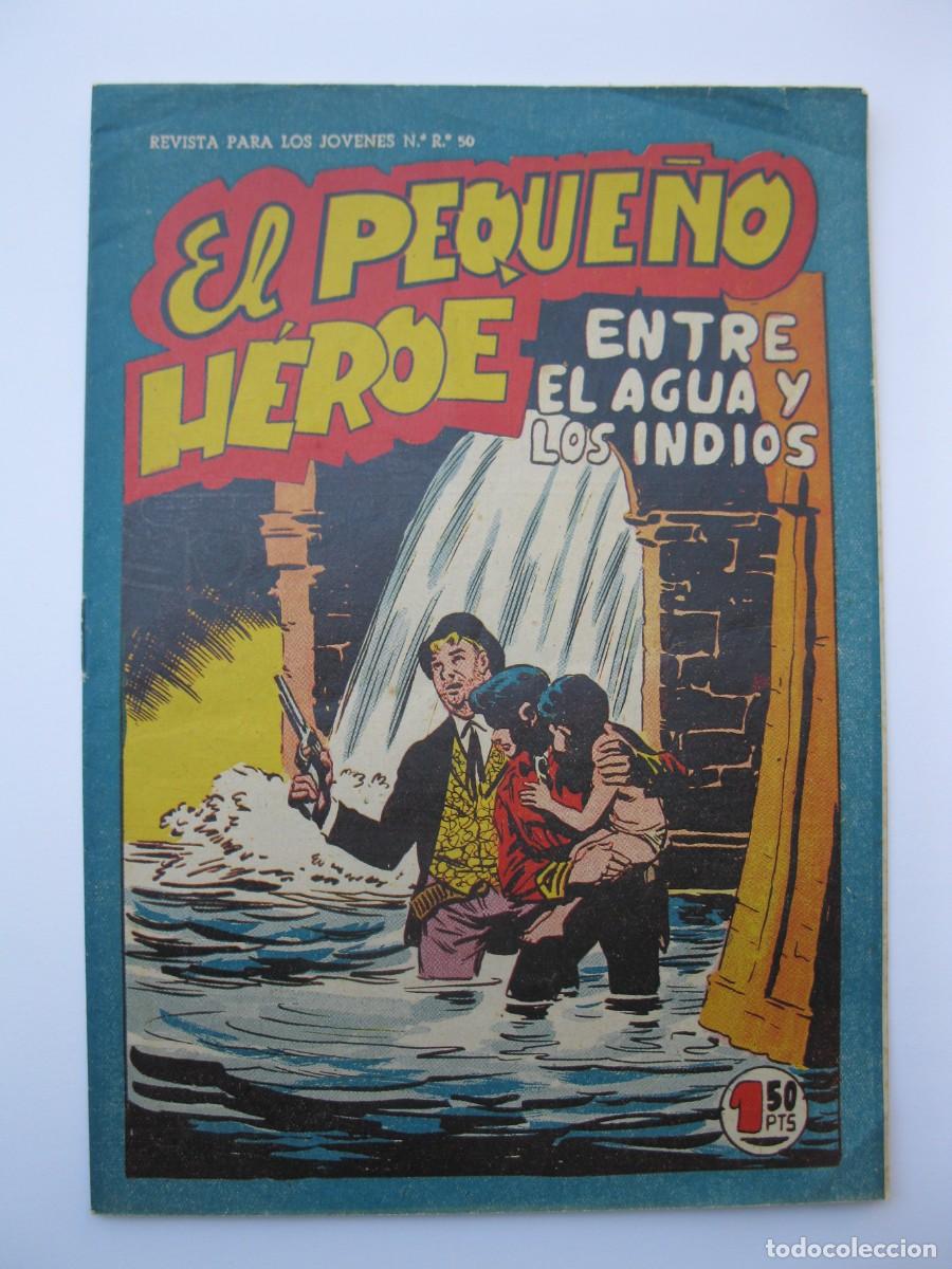 Tebeos: EL PEQUE&Ntilde;O H&Eacute;ROE - N&ordm; 63 - ENTRE EL AGUA Y LOS INDIOS - ORIGINAL - EDITORIAL MAGA.