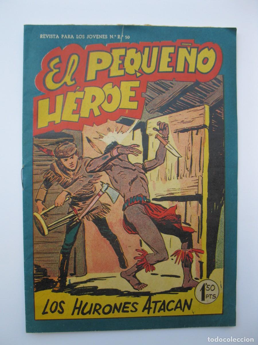Tebeos: EL PEQUE&Ntilde;O H&Eacute;ROE - N&ordm; 75 - LOS HURONES ATACAN - ORIGINAL - EDITORIAL MAGA.