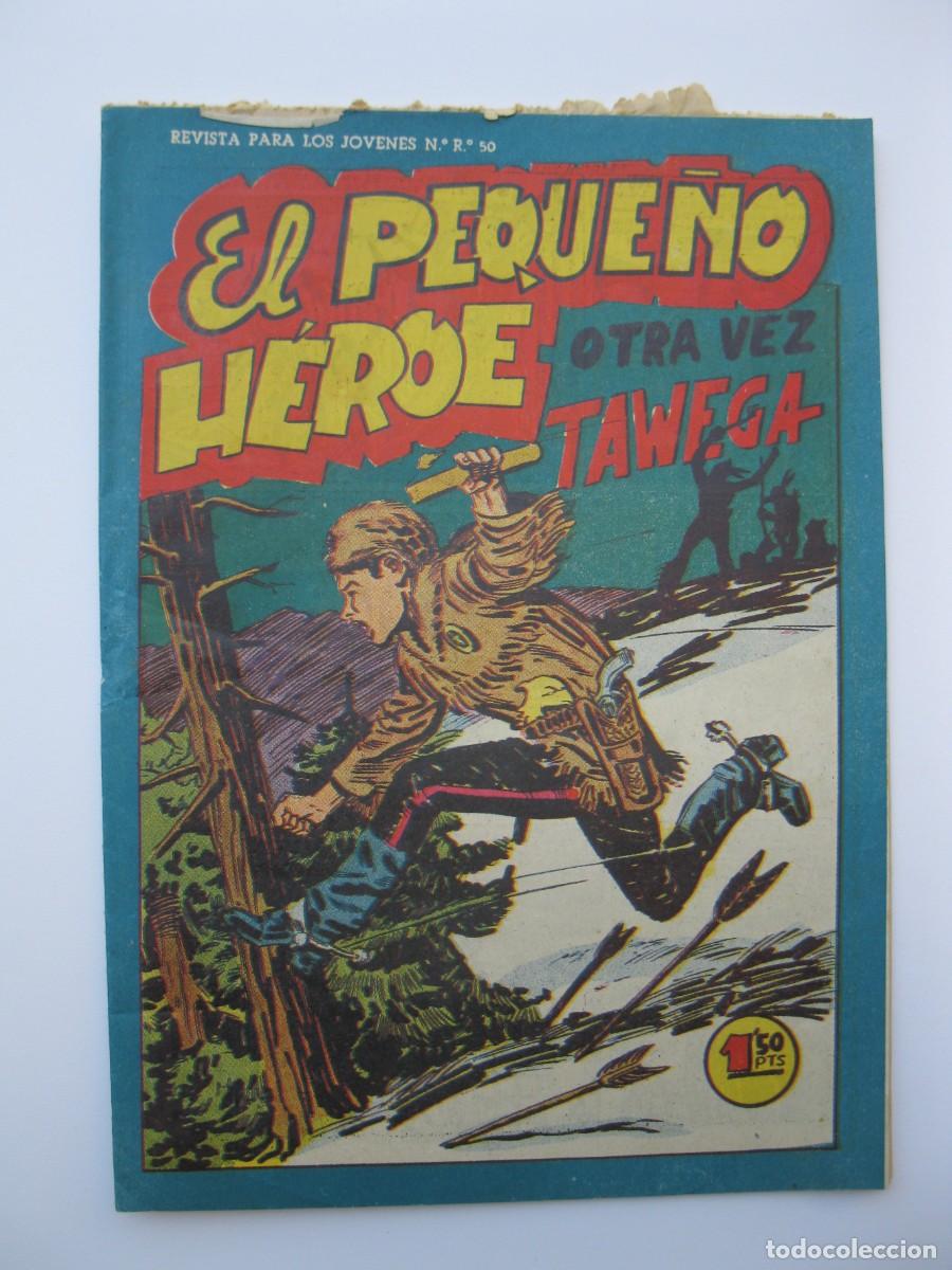 Tebeos: EL PEQUE&Ntilde;O H&Eacute;ROE - N&ordm; 76 - OTRA VEZ TAWEGA - ORIGINAL - EDITORIAL MAGA.