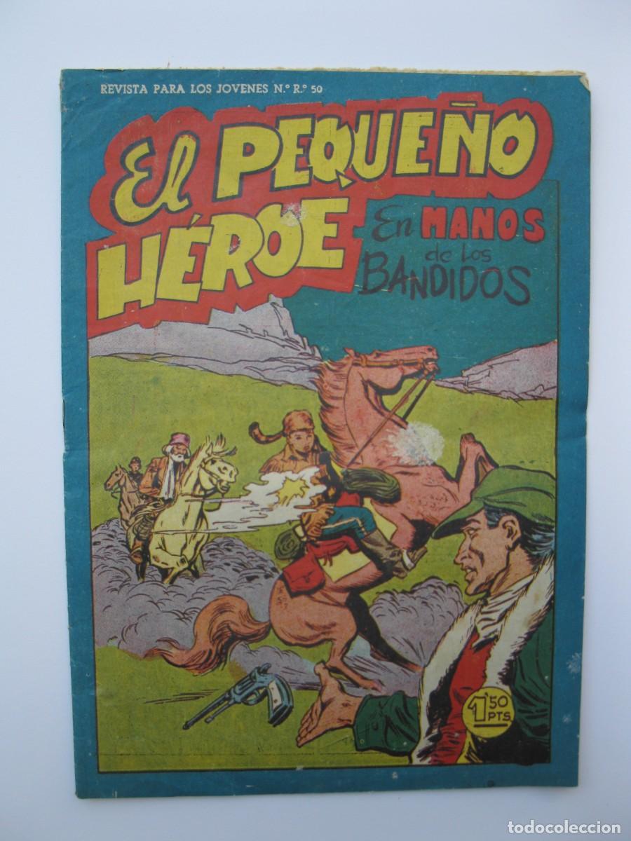 Tebeos: EL PEQUE&Ntilde;O H&Eacute;ROE - N&ordm; 77 - EN MANOS DE LOS BANDIDOS - ORIGINAL - EDITORIAL MAGA.