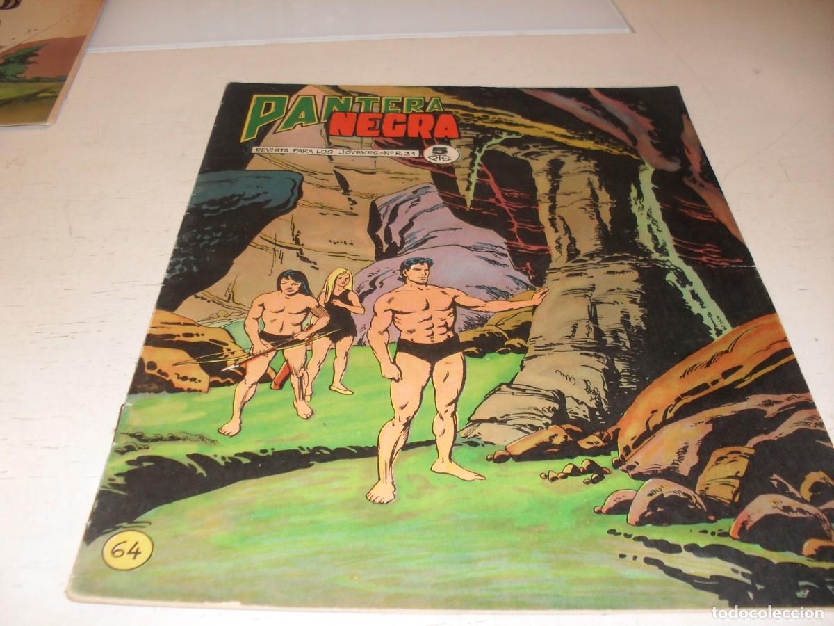Tebeos: (ORIGINAL)PANTERA NEGRA N&ordm; 64,CAMINOS PROHIBIDOS,ULTIMOS N&ordm;,DE 65,REVISTA,MAGA,1965