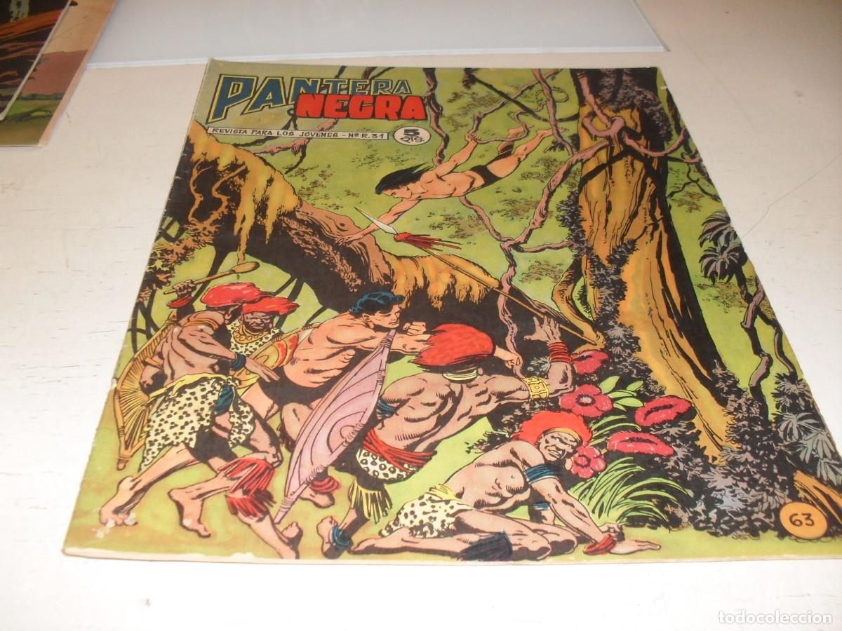 Tebeos: (ORIGINAL)PANTERA NEGRA N&ordm; 63,CAMINOS PROHIBIDOS,ULTIMOS N&ordm;,DE 65,REVISTA,MAGA,1965