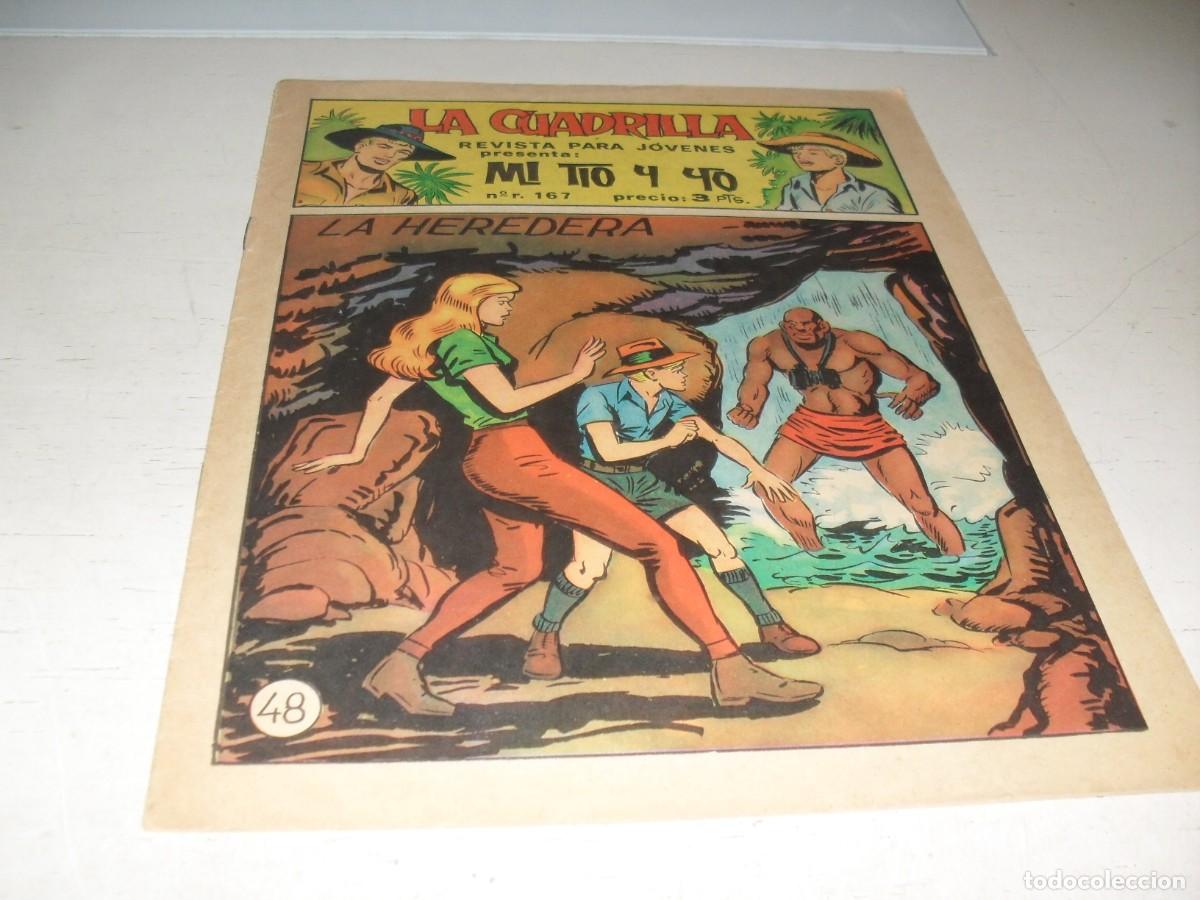 Tebeos: (ORIGINAL),MI TIO Y YO,DE M.GAGO,N&ordm; 48:LA HEREDERA,ULTIMOS N&ordm;.DE 49,REVISTA,MAGA,1964