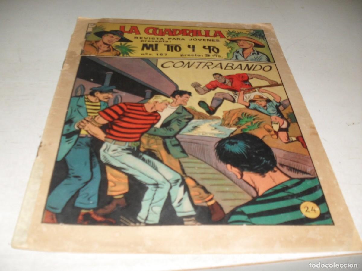 Tebeos: (ORIGINAL),MI TIO Y YO,DE M.GAGO,N&ordm; 24,CONTRABANDO.DE 49,REVISTA,MAGA,1964