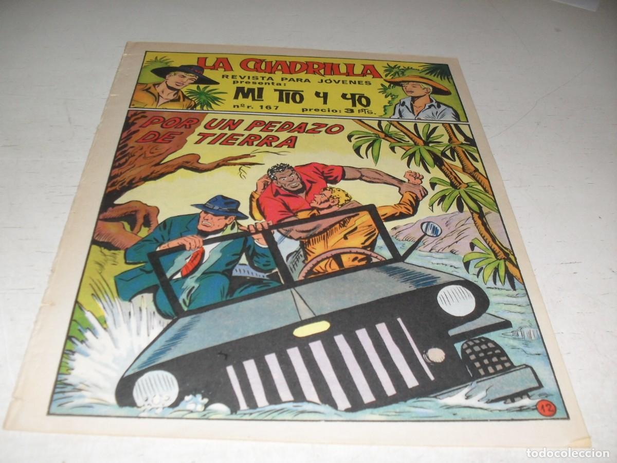 Tebeos: (ORIGINAL),MI TIO Y YO,DE M.GAGO,N&ordm; 12,POR UN PEDAZO DE TIERRA.DE 49,REVISTA,MAGA,1964