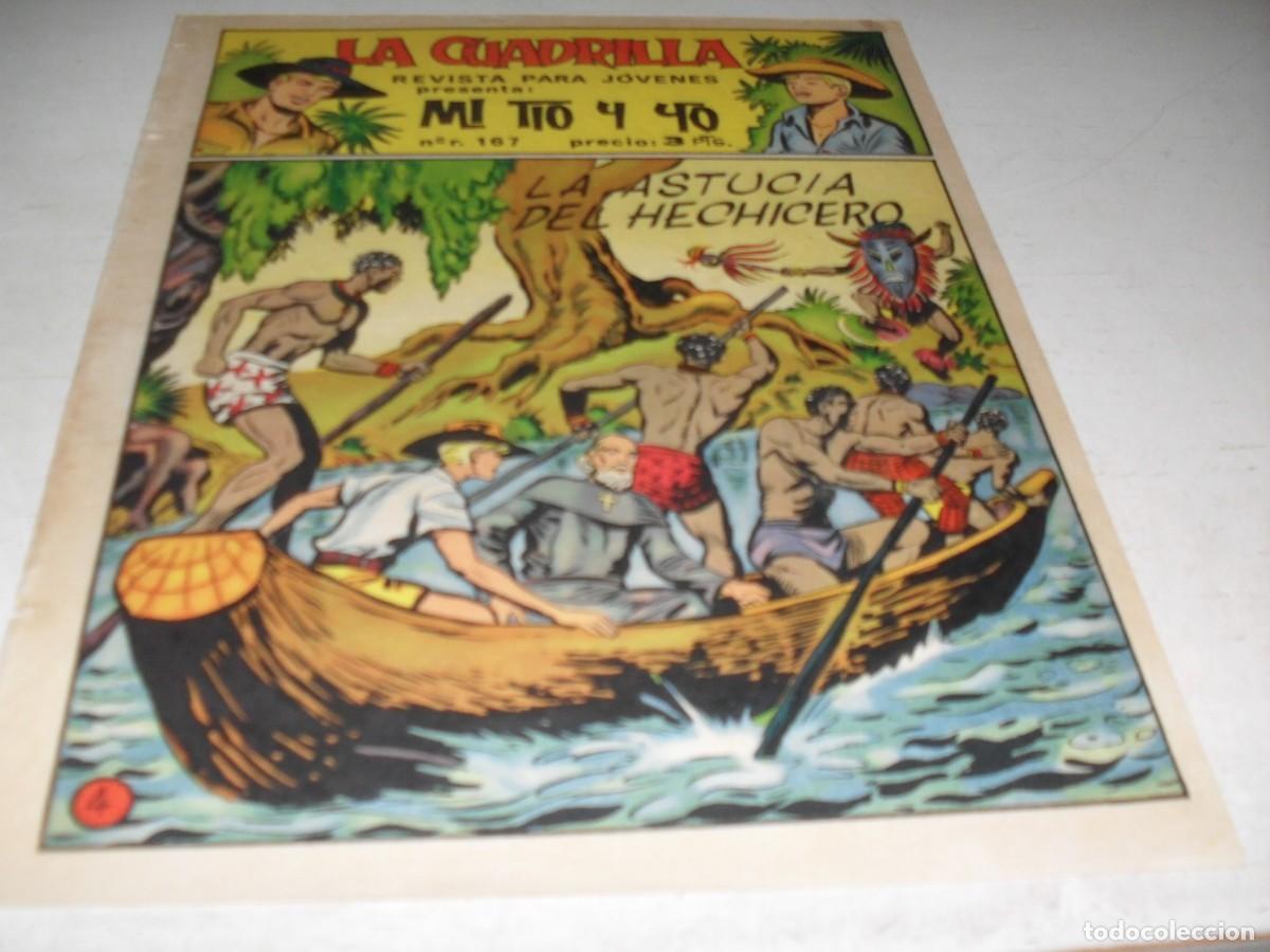 Tebeos: (ORIGINAL),MI TIO Y YO,DE M.GAGO,N&ordm; 4,PRIMEROS N&ordm;,LA ASTUCIA DEL HECHICERO.DE 49,REVISTA,MAGA,1964