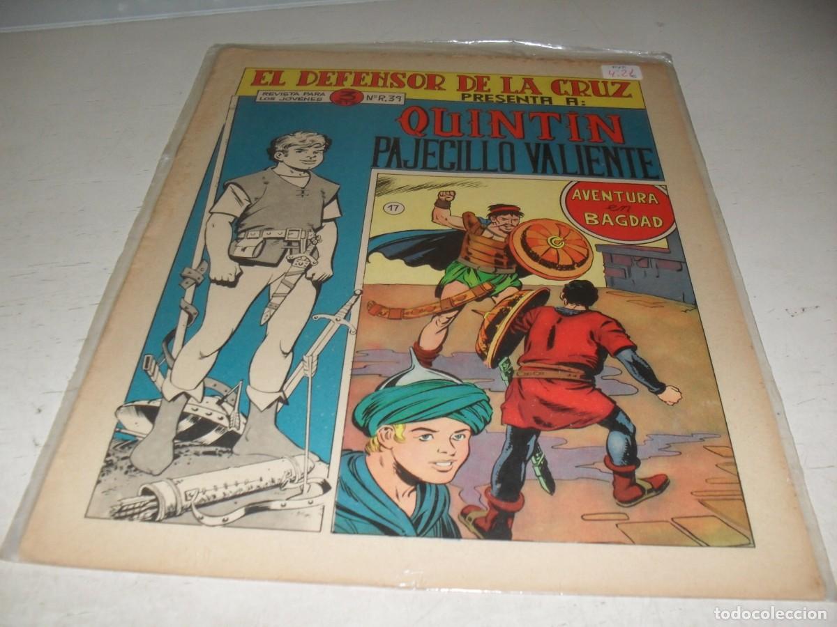 Tebeos: (ORIGINAL),QUINTIN,EL PAJECILLO VALIENTE,N&ordm; 17,AVENTURA EN BAGDAG,.DE 23,REVISTA,MAGA,1965