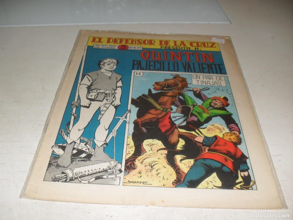 Tebeos: (ORIGINAL),QUINTIN,EL PAJECILLO VALIENTE,N&ordm; 14,UN PAR DE TINAJAS,.DE 23,REVISTA,MAGA,1965