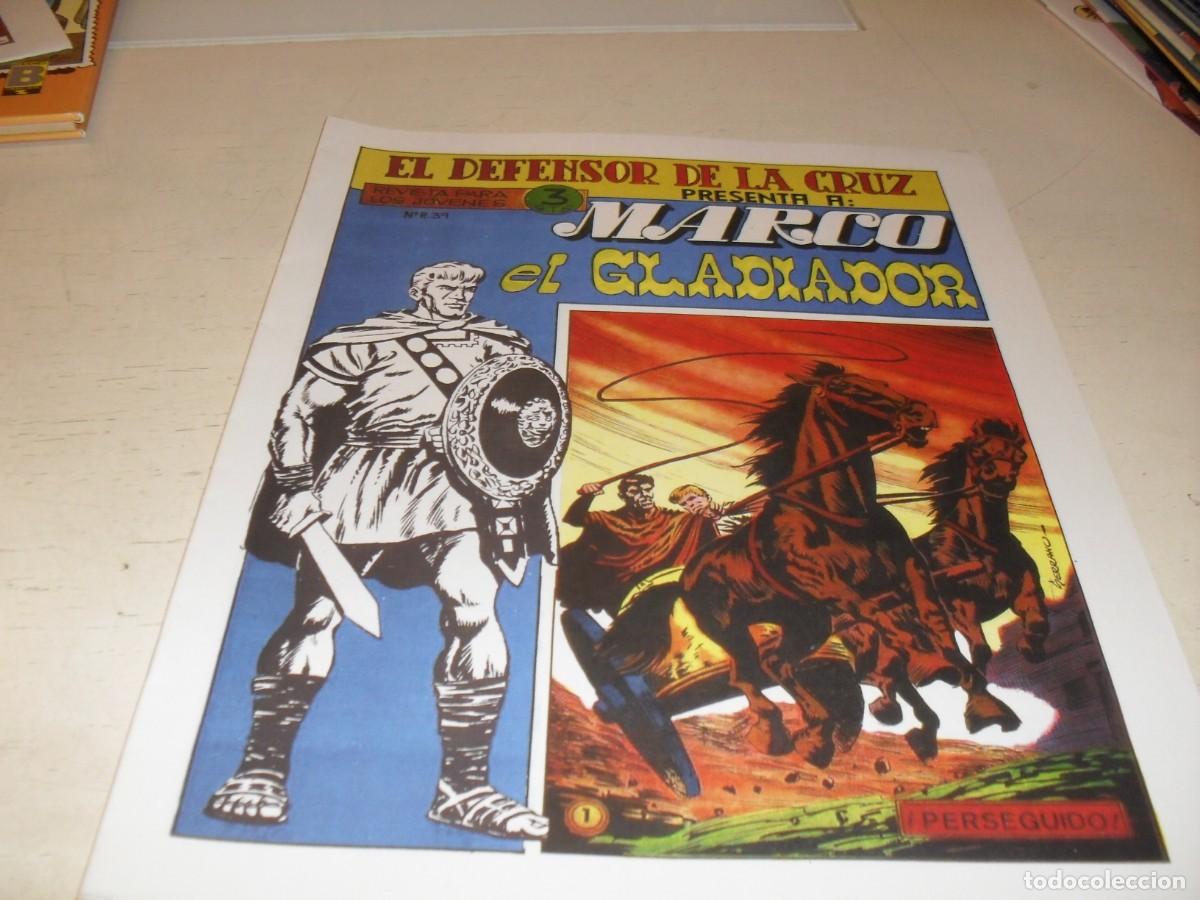 Tebeos: (FACSIMIL),MARCO EL GLADIADOR N&ordm; 1,EN REALIDAD ES D EIOC.DE 6,REVISTA,MAGA,1965