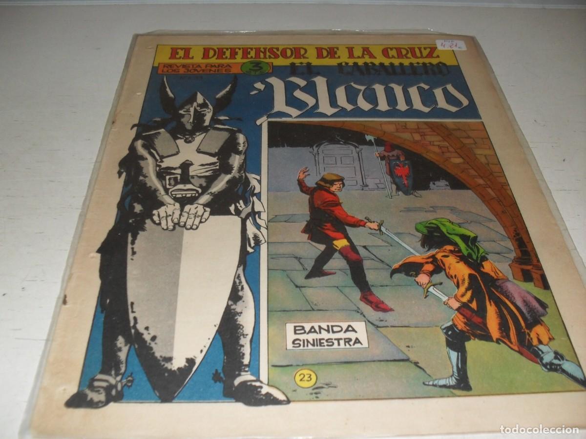 BDs: (ORIGINAL),MARCO EL CABALLERO BLANCO N&ordm; 23,BANDA SINIESTRA.DE 30,REVISTA,MAGA,1965