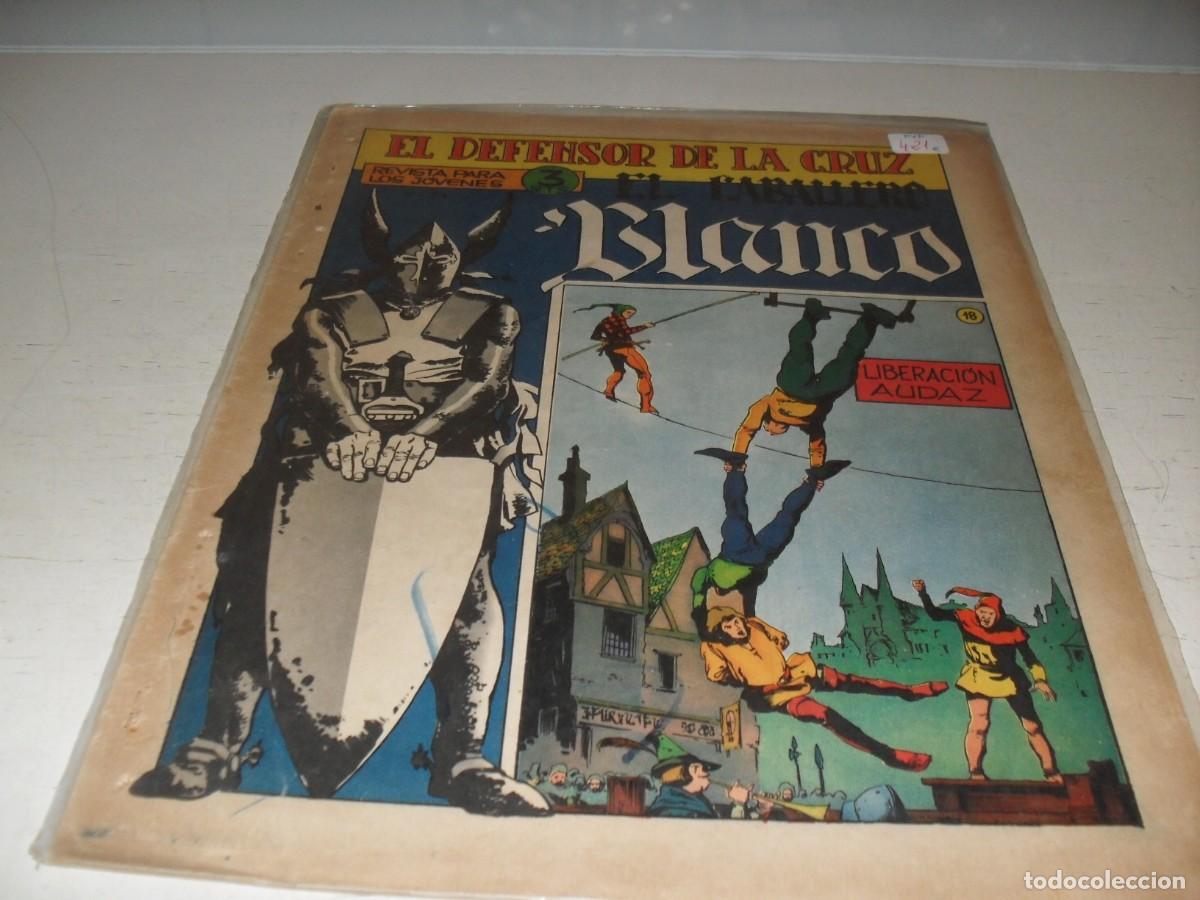 Tebeos: (ORIGINAL),MARCO EL CABALLERO BLANCO N&ordm; 18,LIBERACION AUDAZ.DE 30,REVISTA,MAGA,1965