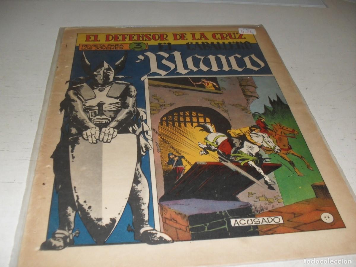 Tebeos: (ORIGINAL),MARCO EL CABALLERO BLANCO N&ordm; 17,ACUSADO.DE 30,REVISTA,MAGA,1965