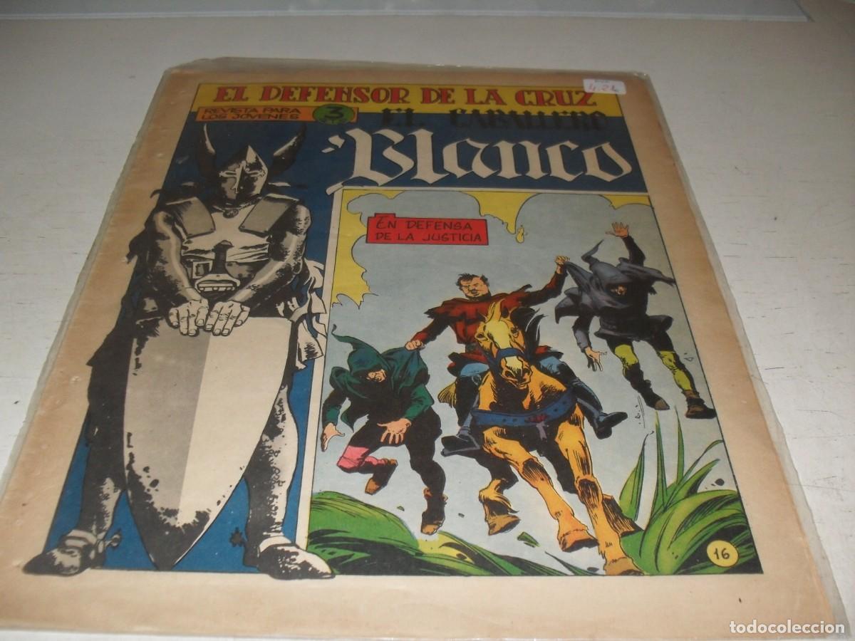 Tebeos: (ORIGINAL),MARCO EL CABALLERO BLANCO N&ordm; 16,EN DEFENSA DE LA JUSTICIA.DE 30,REVISTA,MAGA,1965