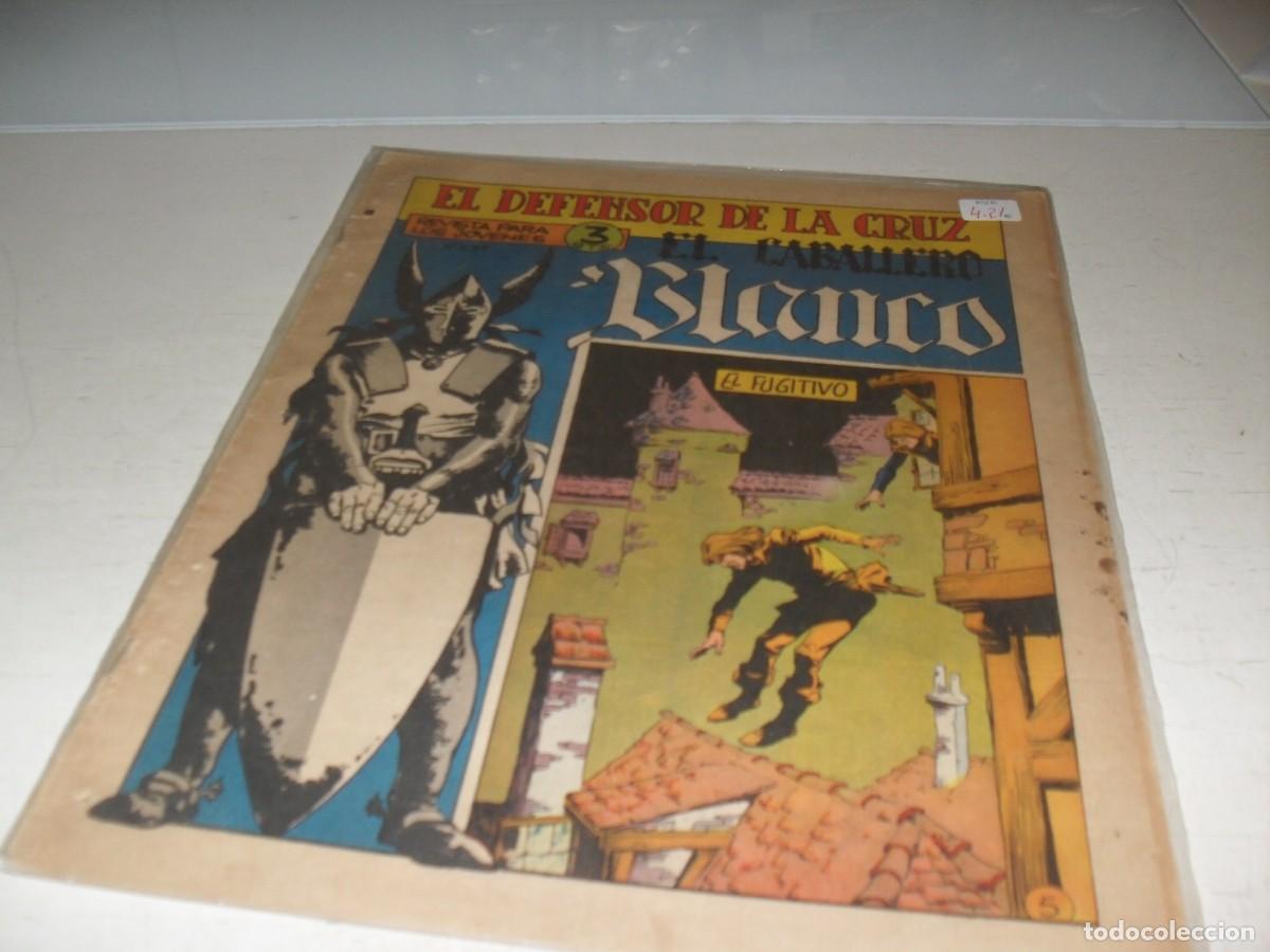 Tebeos: (ORIGINAL),MARCO EL CABALLERO BLANCO N&ordm; 5,EL FUGITIVO.DE 30,REVISTA,MAGA,1965