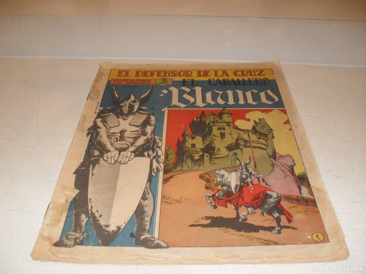 Tebeos: (ORIGINAL),MARCO EL CABALLERO BLANCO N&ordm; 1,EL PRIMERO,DE 30,REVISTA,MAGA,1965