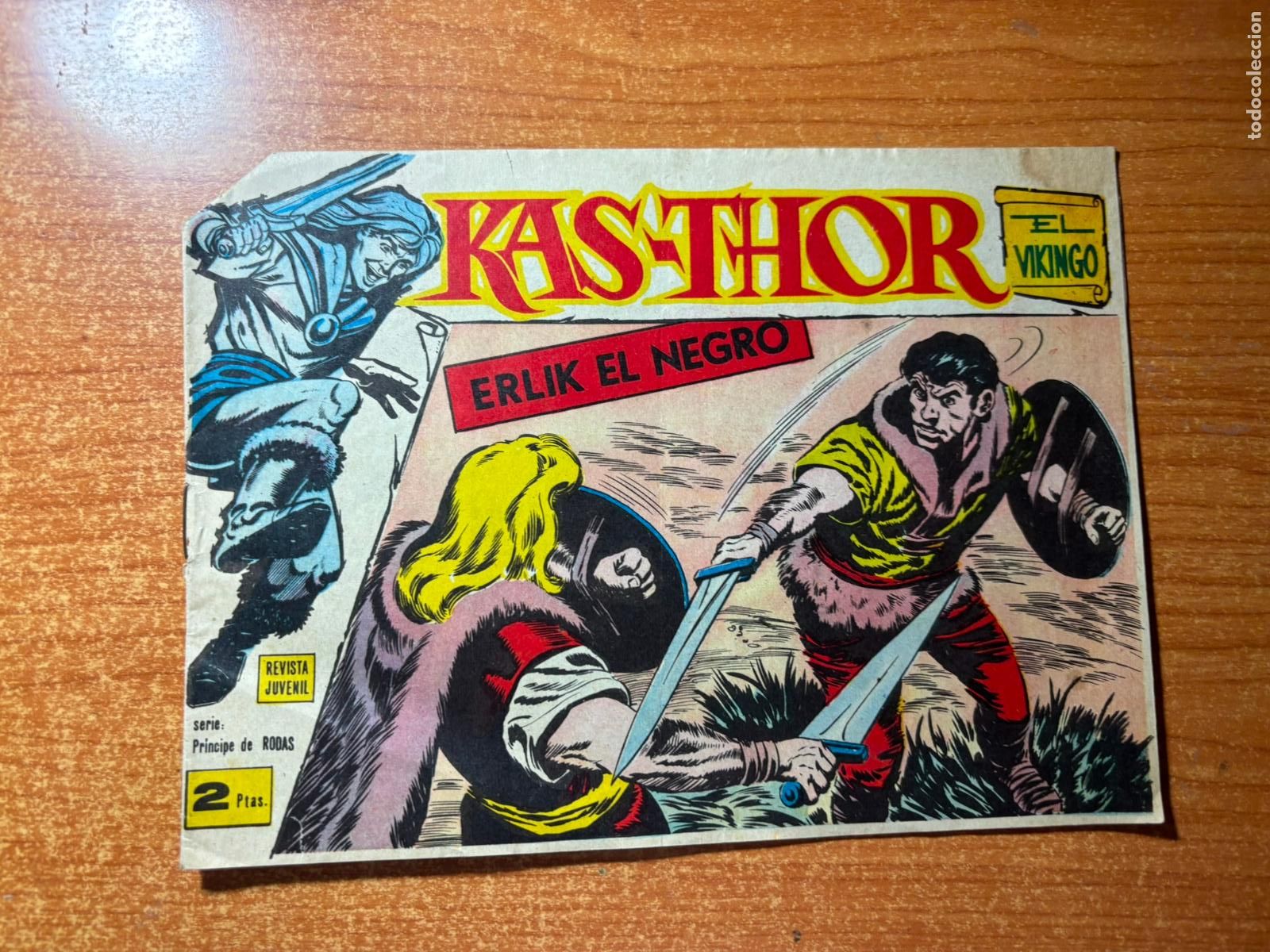 Tebeos: KAS THOR EL VIKINGO N&ordm; 53 EDITORIAL MAGA ORIGINAL 1963