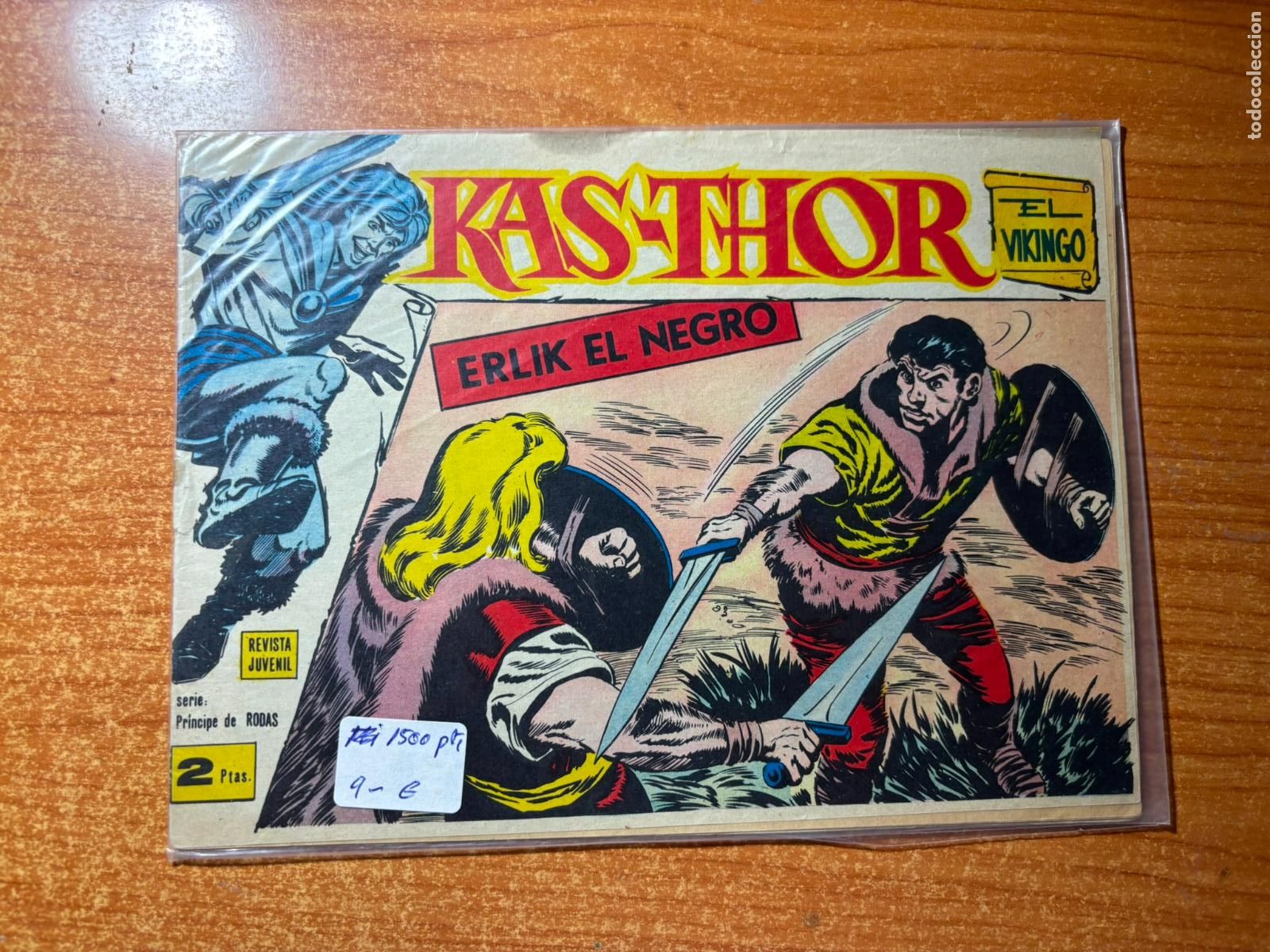 Tebeos: KAS THOR EL VIKINGO N&ordm; 53 EDITORIAL MAGA ORIGINAL 1963
