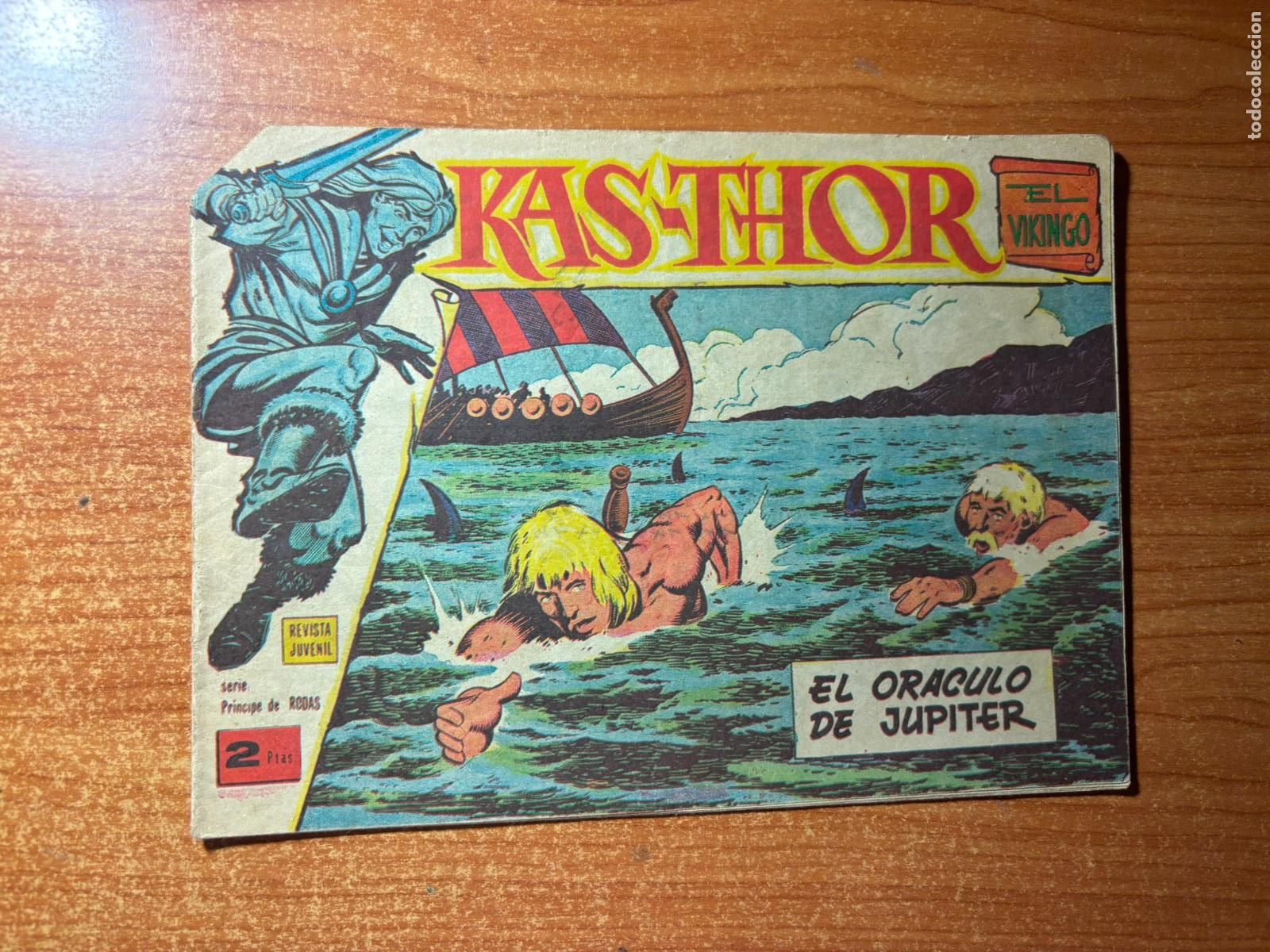 Tebeos: KAS THOR EL VIKINGO N&ordm; 39 EDITORIAL MAGA ORIGINAL 1963