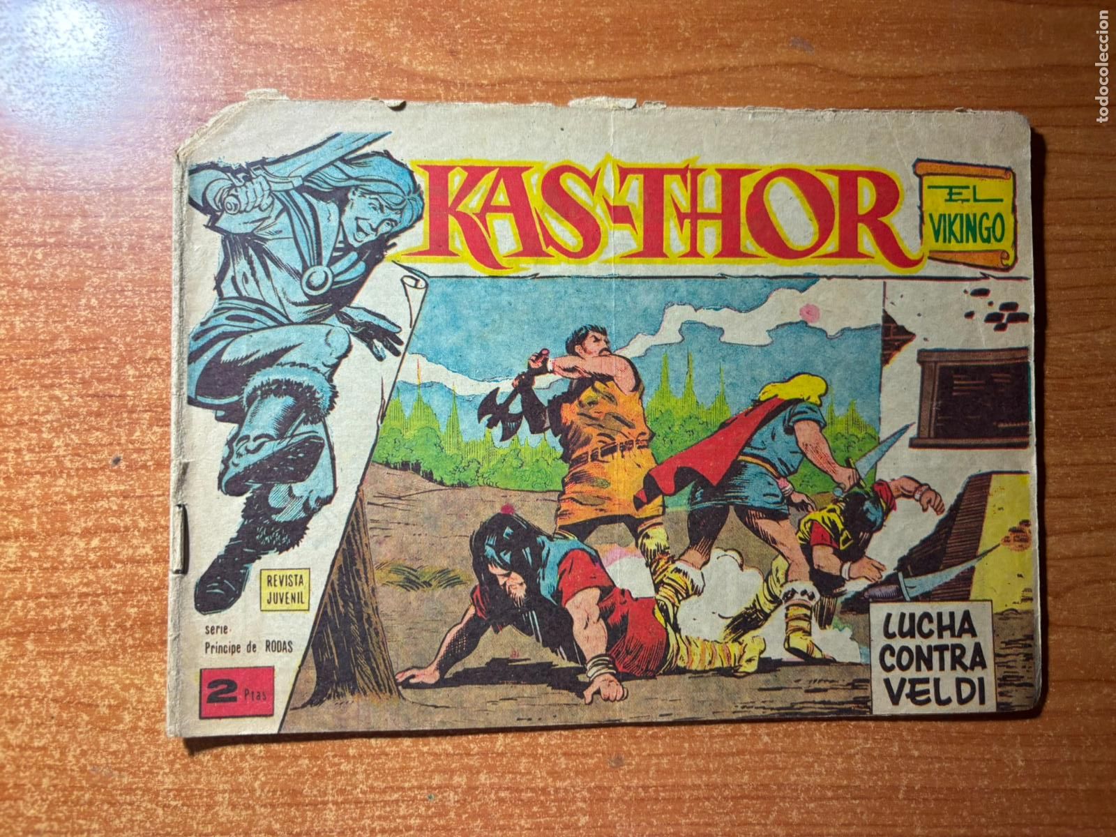 Tebeos: KAS THOR EL VIKINGO N&ordm; 34 EDITORIAL MAGA ORIGINAL 1963