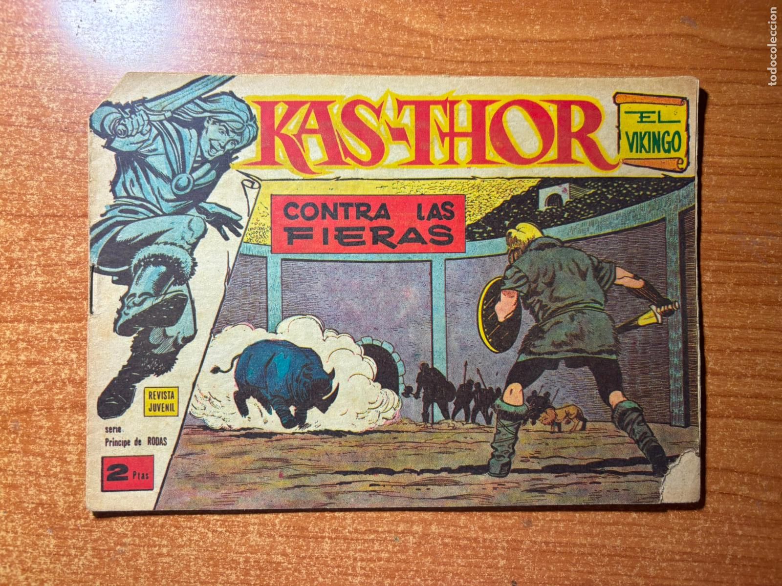 Tebeos: KAS THOR EL VIKINGO N&ordm; 27 EDITORIAL MAGA ORIGINAL 1963