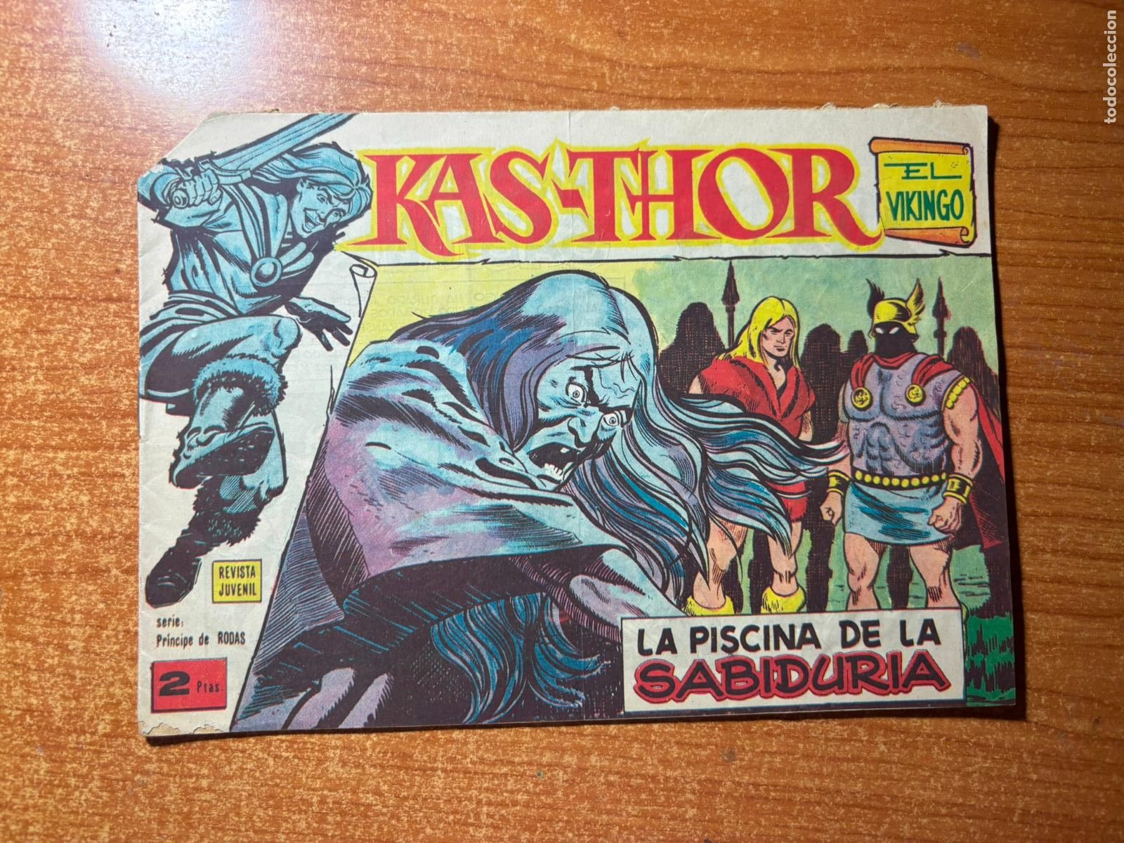 Tebeos: KAS THOR EL VIKINGO N&ordm; 24 EDITORIAL MAGA ORIGINAL 1963