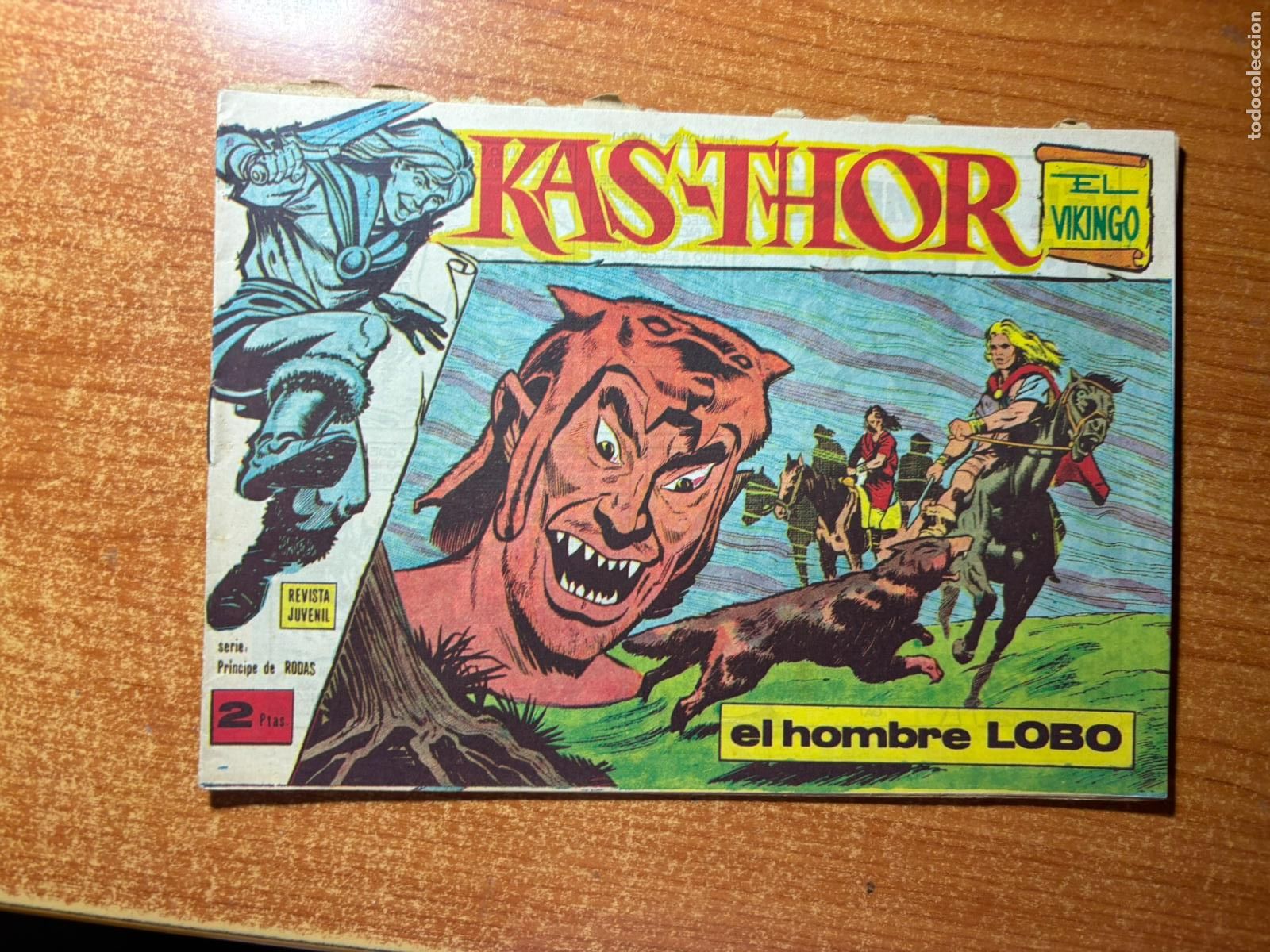Tebeos: KAS THOR EL VIKINGO N&ordm; 17 EDITORIAL MAGA ORIGINAL 1963