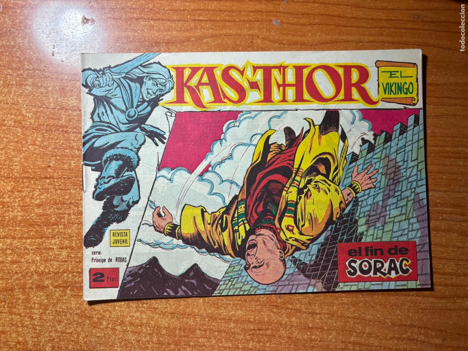 Tebeos: KAS THOR EL VIKINGO N&ordm; 16 EDITORIAL MAGA ORIGINAL 1963