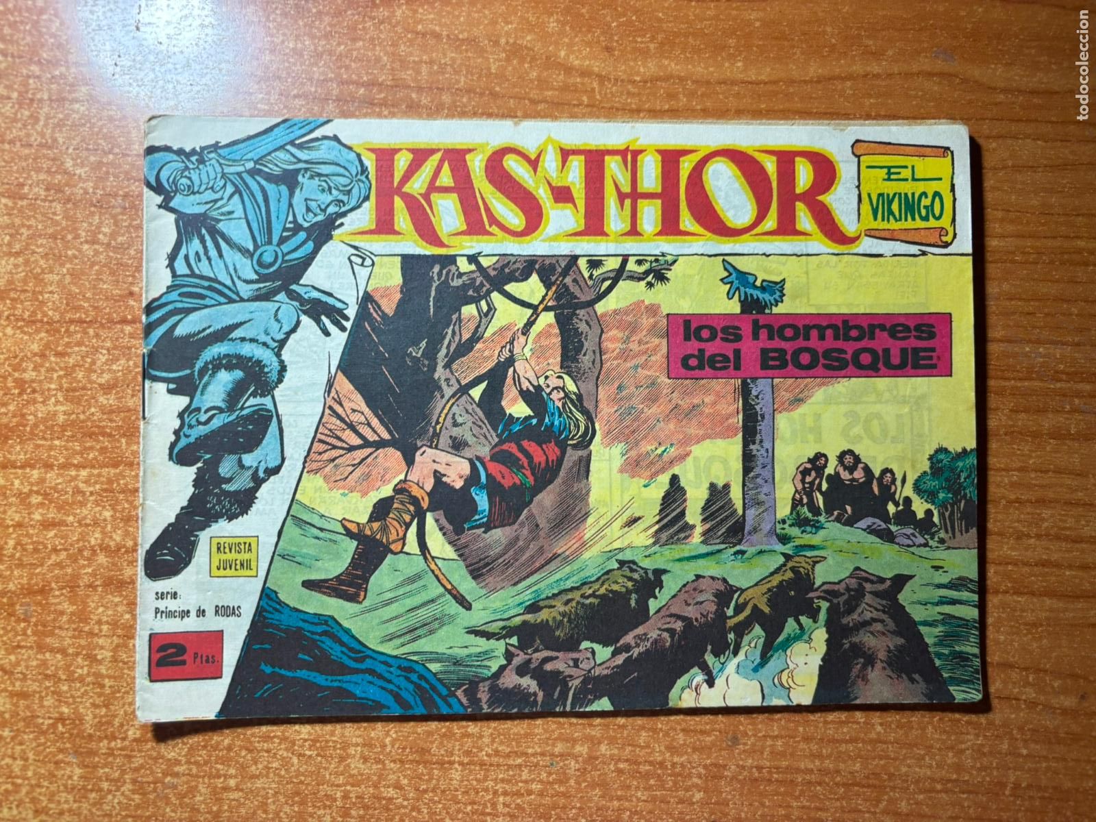 Tebeos: KAS THOR EL VIKINGO N&ordm; 13 EDITORIAL MAGA ORIGINAL 1963