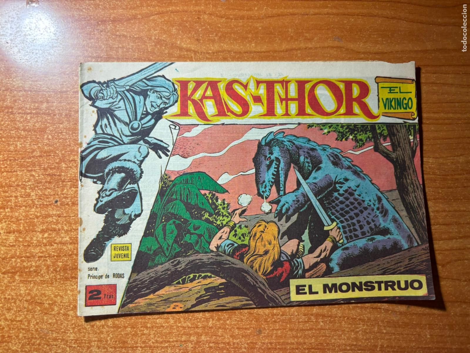 Tebeos: KAS THOR EL VIKINGO N&ordm; 12 EDITORIAL MAGA ORIGINAL 1963