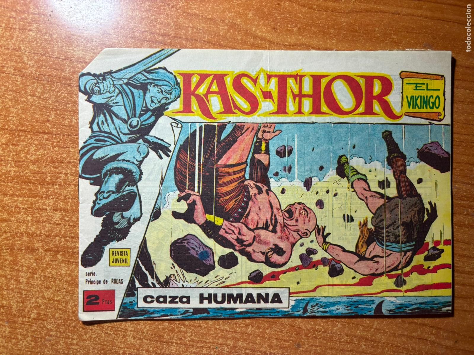 Tebeos: KAS THOR EL VIKINGO N&ordm; 9 EDITORIAL MAGA ORIGINAL 1963