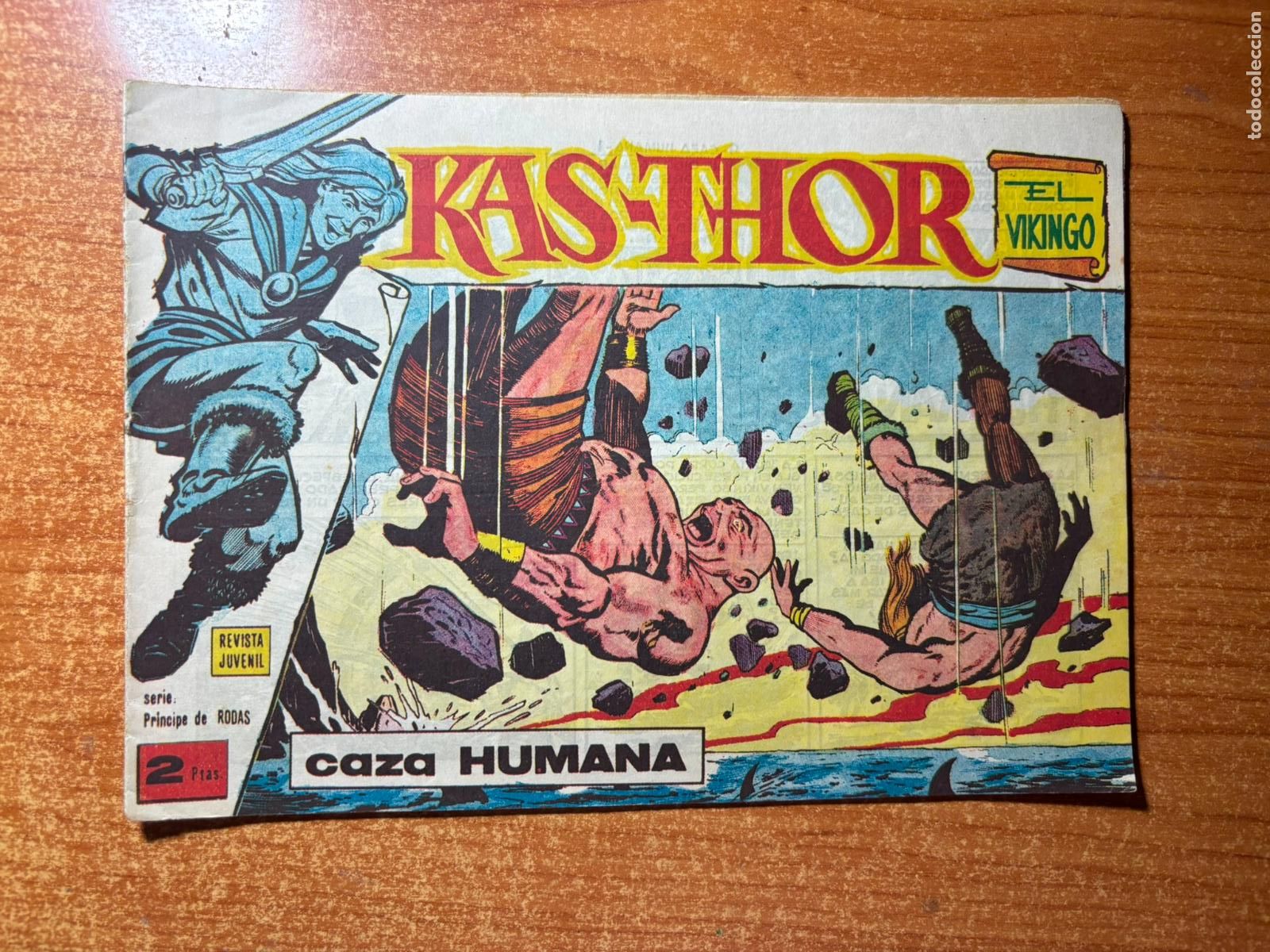 Tebeos: KAS THOR EL VIKINGO N&ordm; 9 EDITORIAL MAGA ORIGINAL 1963