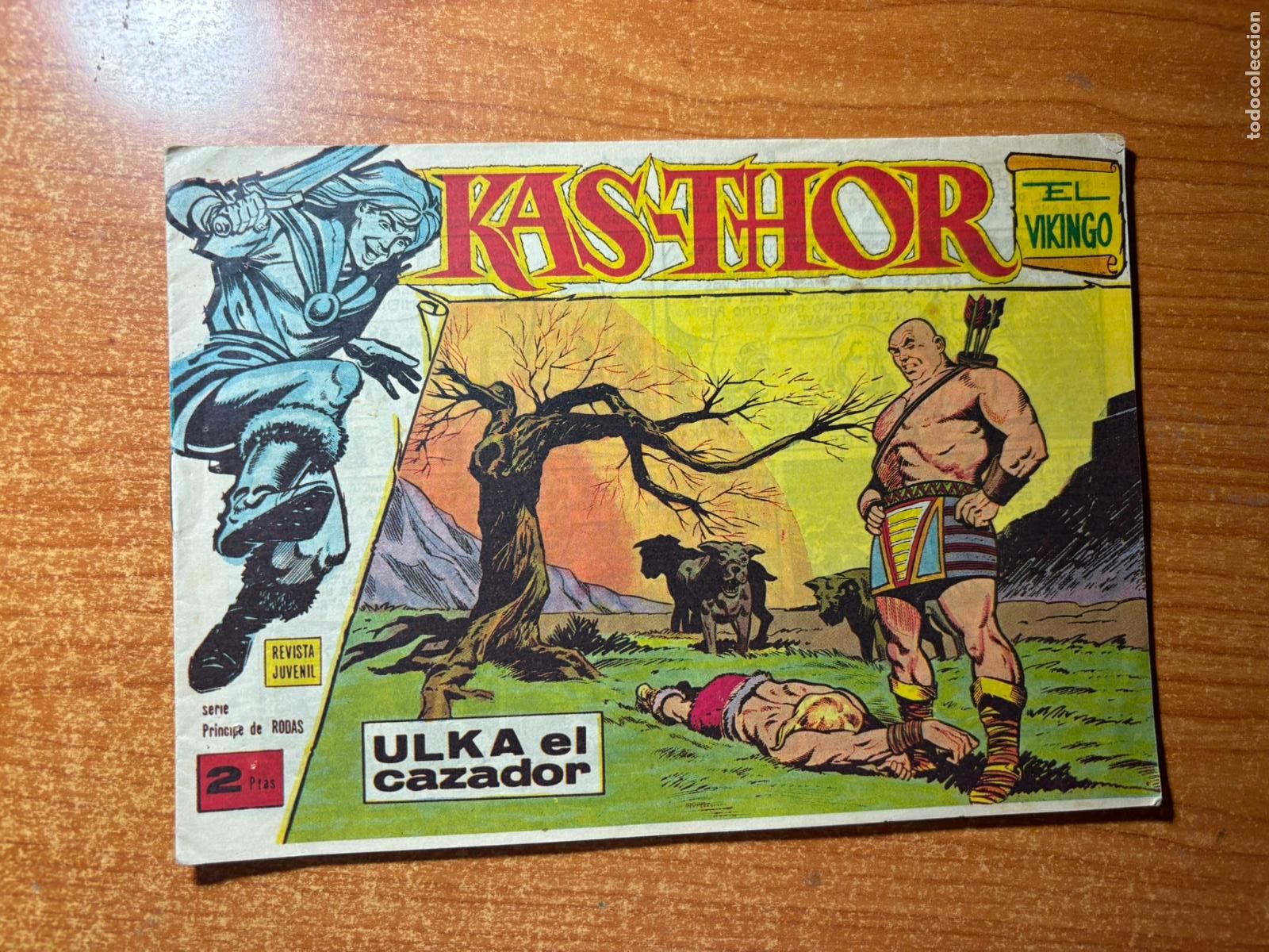Tebeos: KAS THOR EL VIKINGO N&ordm; 8 EDITORIAL MAGA ORIGINAL 1963
