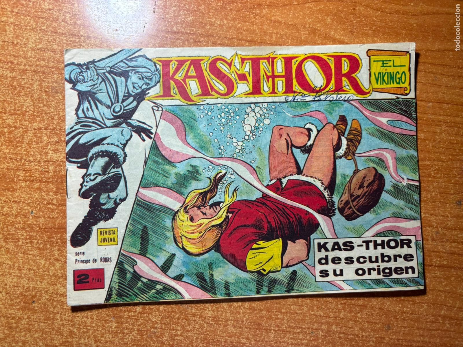 Tebeos: KAS THOR EL VIKINGO N&ordm; 5 EDITORIAL MAGA ORIGINAL 1963