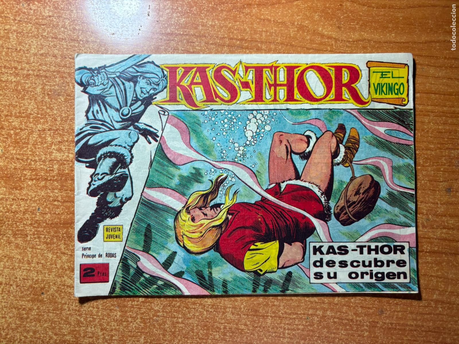 Tebeos: KAS THOR EL VIKINGO N&ordm; 5 EDITORIAL MAGA ORIGINAL 1963
